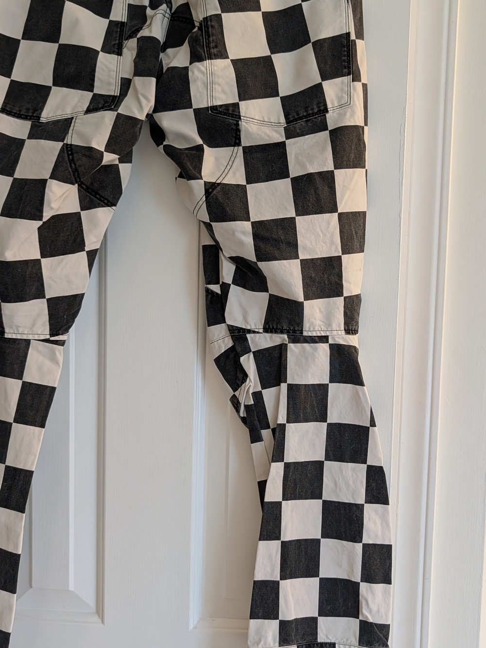 G-Star RAW Black and White Checker Cargo Pants Pharrell Willams Collab - Picture 2 of 14